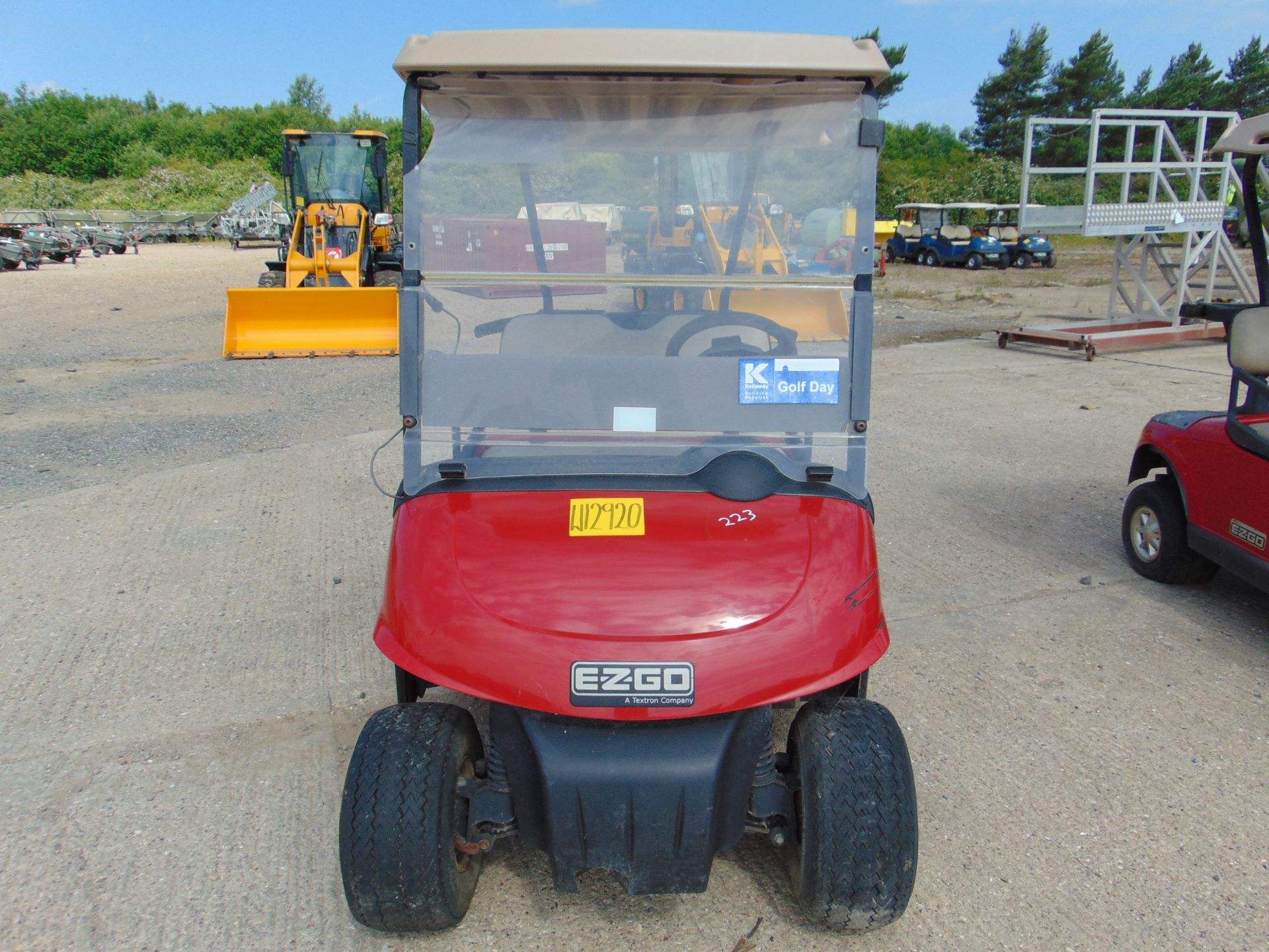 E-Z-GO 2 Seat Electric Golf Buggy as shown will need replacement batteries - Image 2 of 9