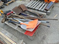 Shovels, Brushes etc