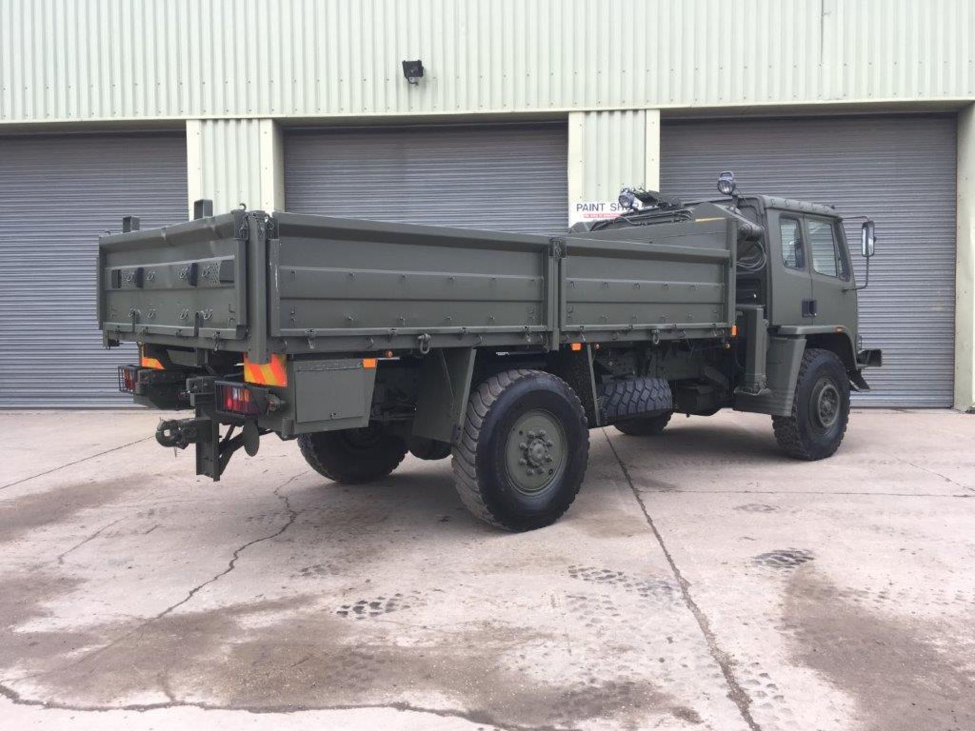 Leyland DAF 4X4 Truck complete with Atlas Crane - Image 8 of 20