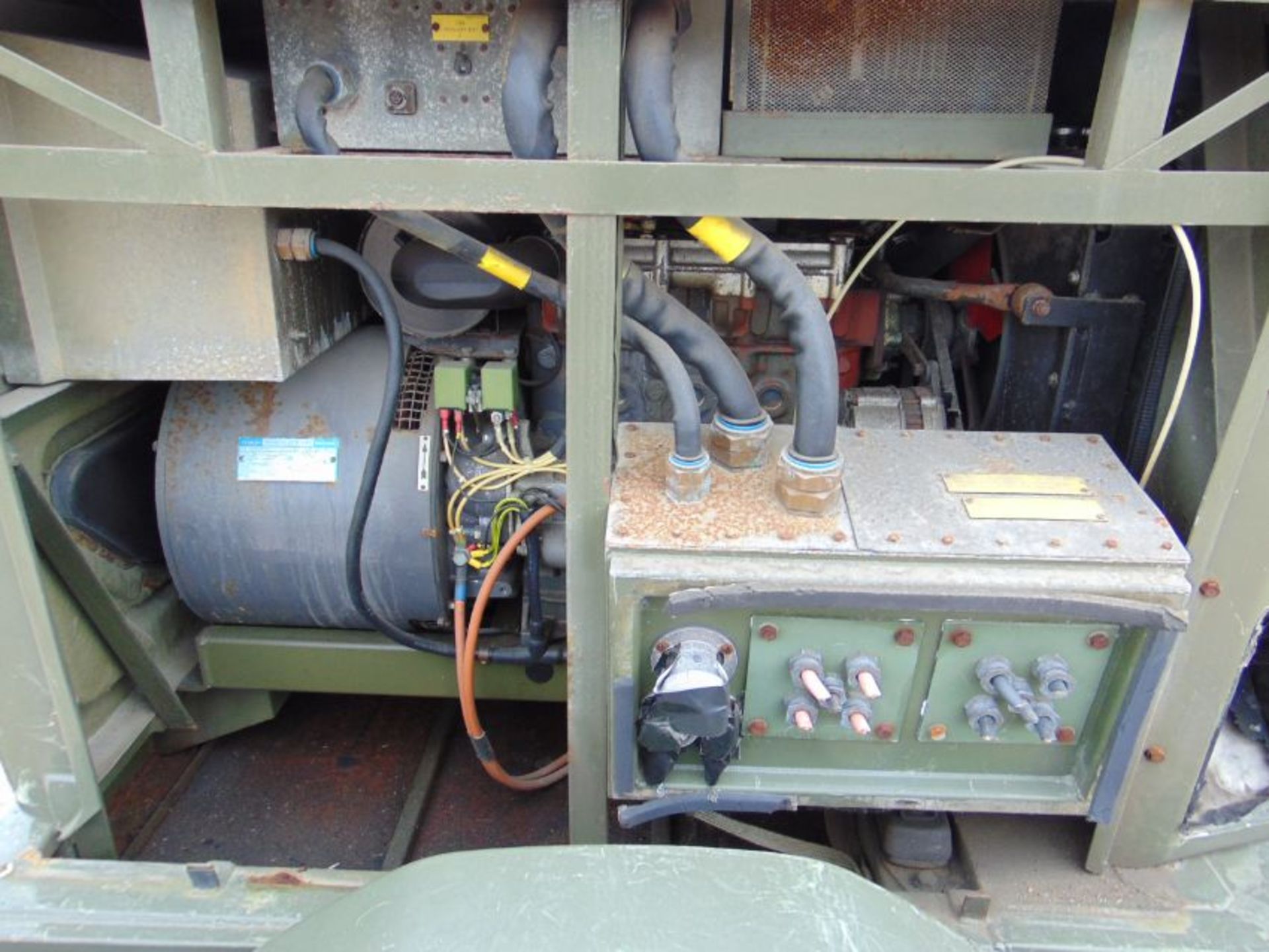 Ex Uk Royal Air Force Trailer Mounted 25 KVA Generator - Image 11 of 14