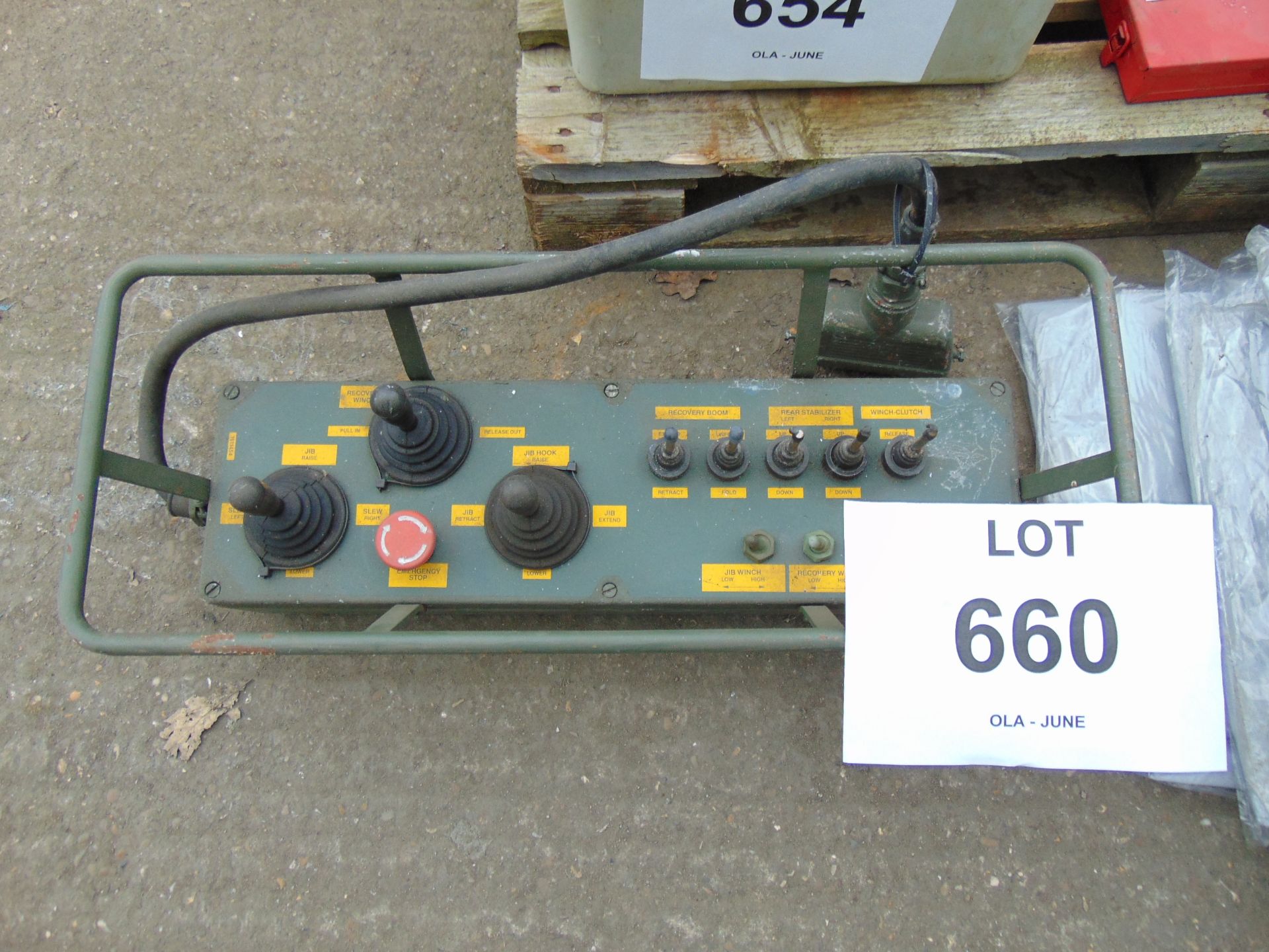 FODEN RECOVERY Unissued Winch / Crane Remote Control Unit