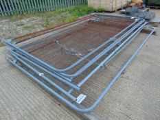 6x Heras Fence Panels with Feet