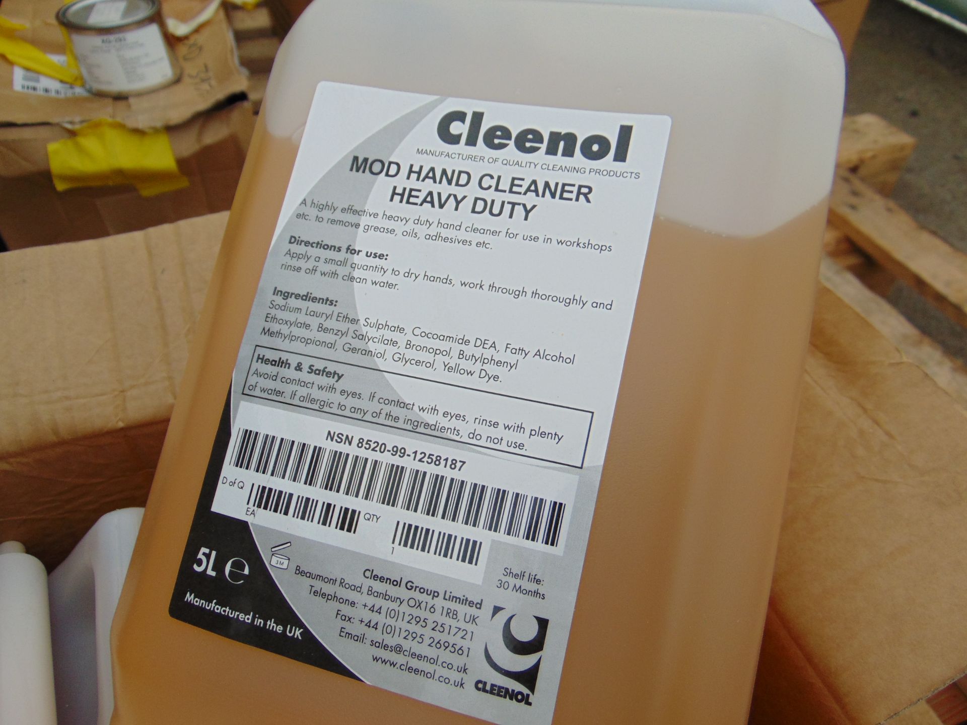 10x Unissued Lotoxane Wipes, 6x Cleenol Barrier Cream, 2x Cleenol Hand Cleaner - Image 4 of 4