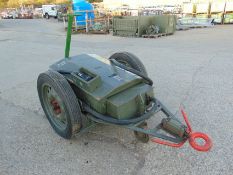 Aircraft Battery Electrical Starter Trolley c/w Batteries and Cables, From RAF