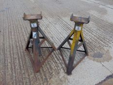 2x 6 Tonne Axle Stands