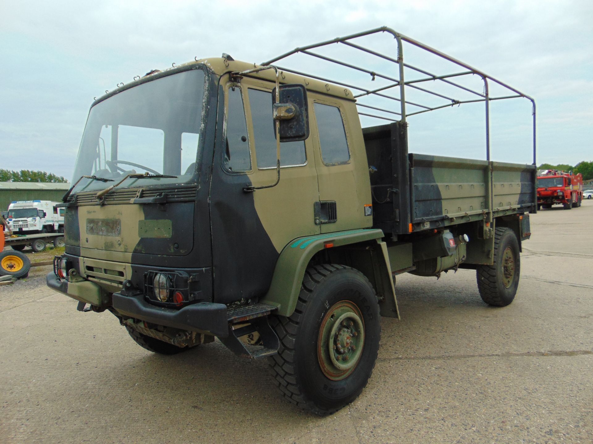 Leyland Daf 45/150 4 x 4 fitted with Hydraulic Winch ( operates Front and Rear ) - Image 3 of 23