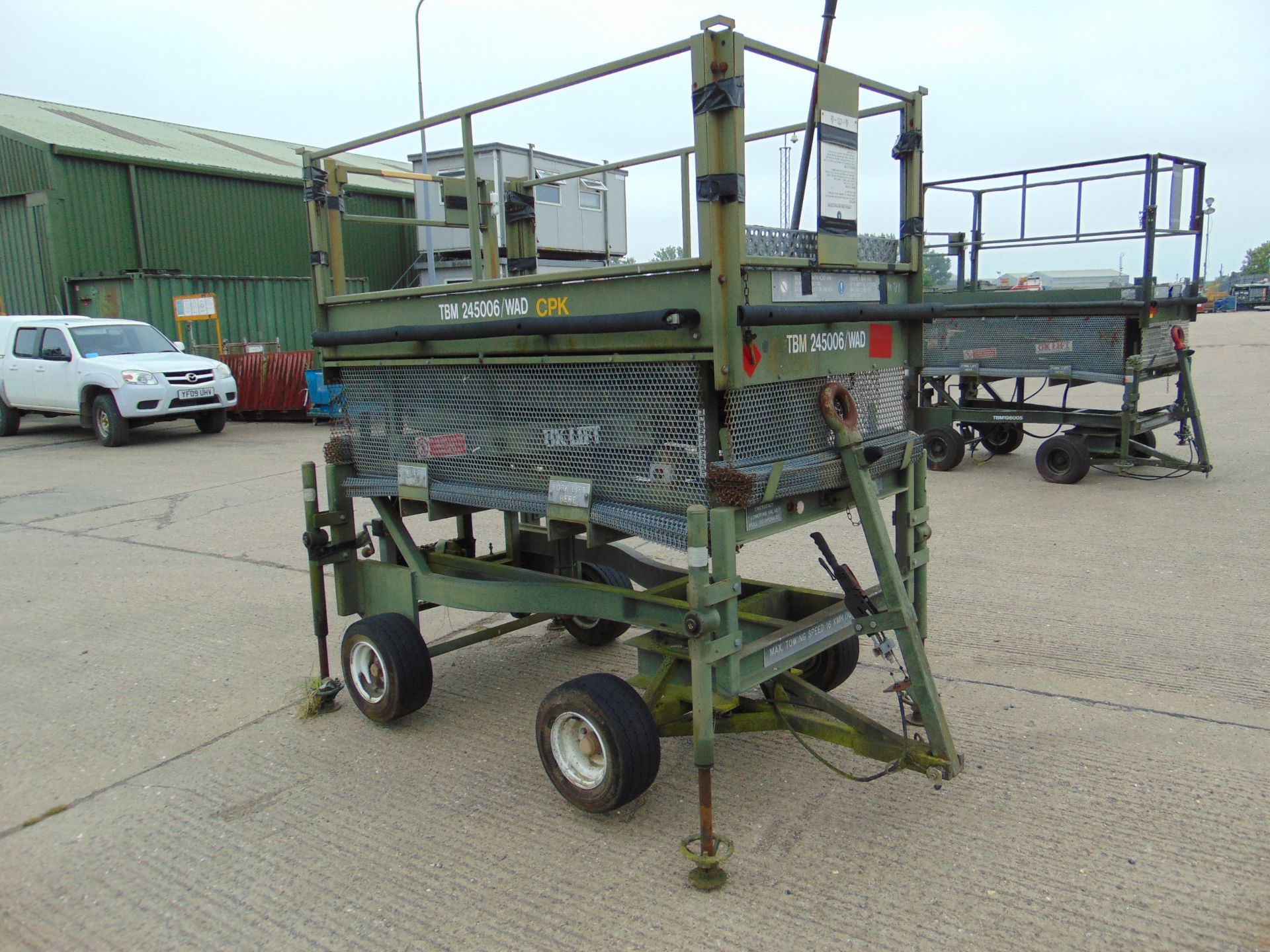 UK Lift Aircraft Hydraulic Access Platform from RAF as Shown - Image 3 of 13