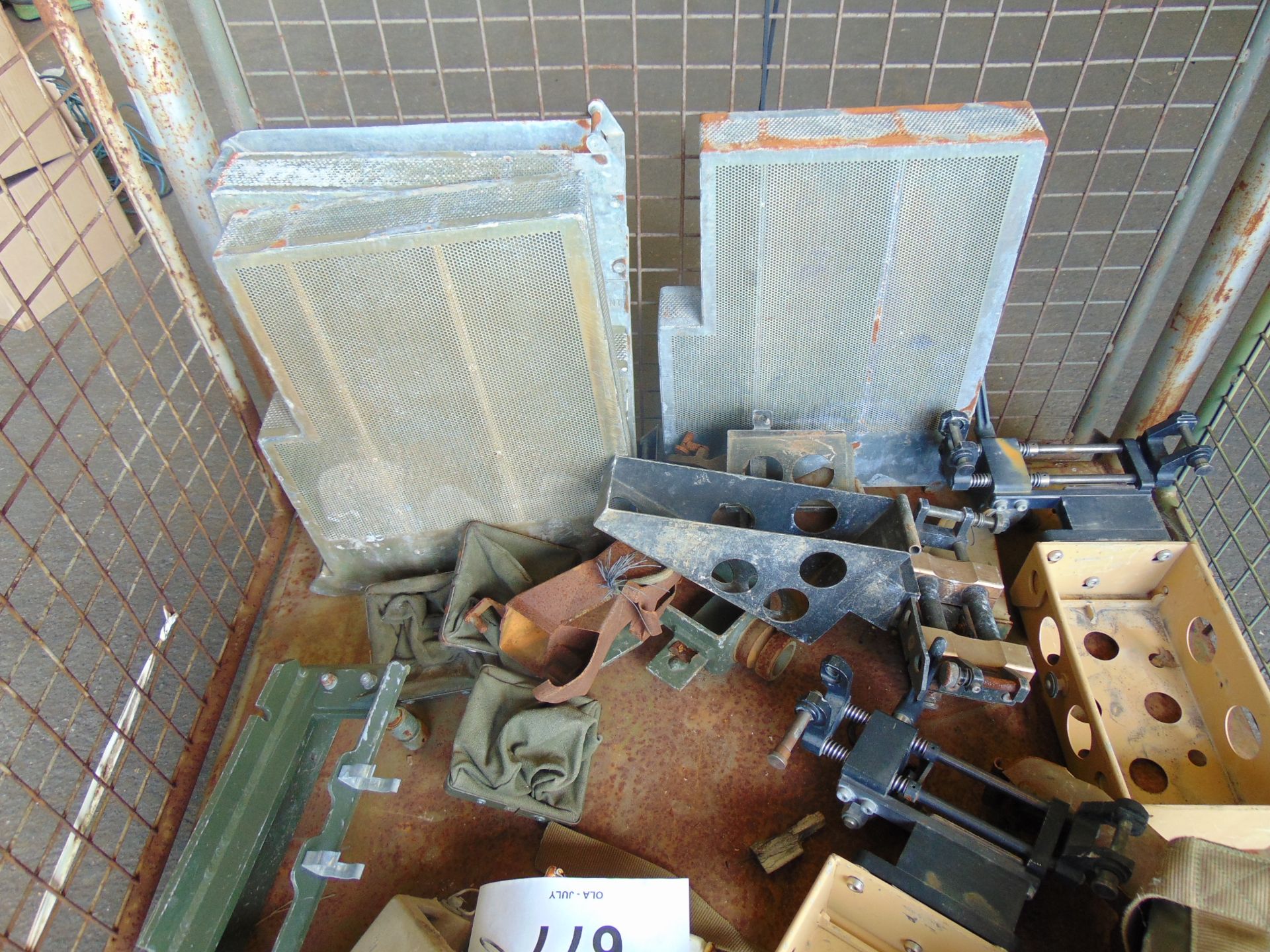 1 x Stillage of Gun Pintles, AMMO Trays etc - Image 4 of 7