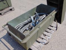 Refueling Equipment inc. Nozzles Pressure Couplings Etc C/W Heavy Storage Box