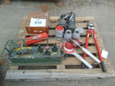 1x Pallet of Tools, Refuelling Connectors etc as shown.