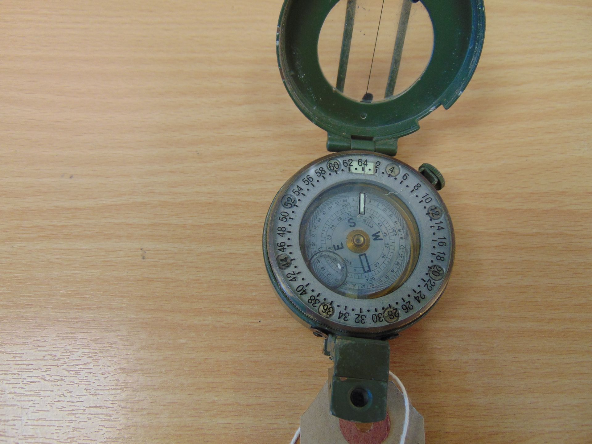 Stanley London Brass Army Prismatic Marching Compass - Image 2 of 3