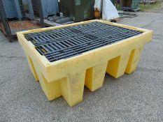 New & Unused Double IBC Container Spill Pallet