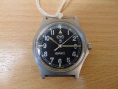 CWC British Army W10 Service Watch Nato Numbers, Dated 1997