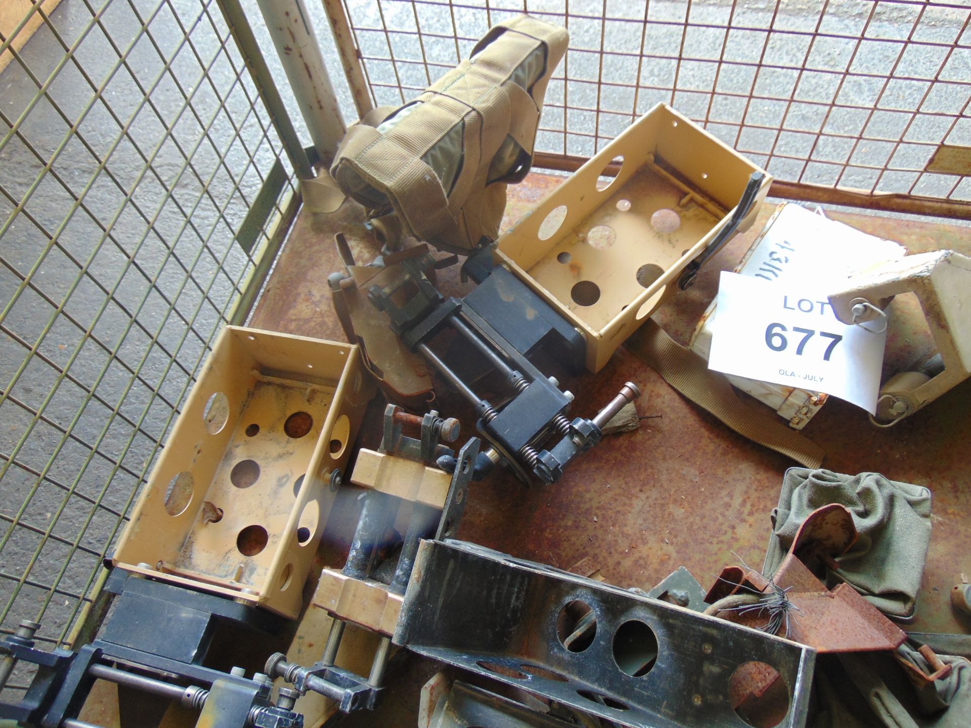 1 x Stillage of Gun Pintles, AMMO Trays etc - Image 7 of 7