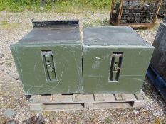 2 x MAN HX60 / HGV Lockable Side Locker Van, Truck, Trailer, Secure Tool boxes