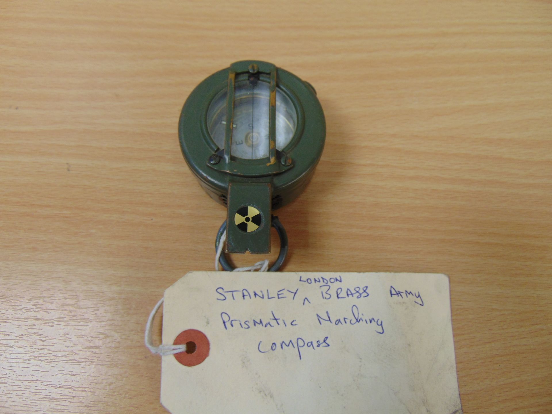 Stanley London Brass Army Prismatic Marching Compass - Image 3 of 3
