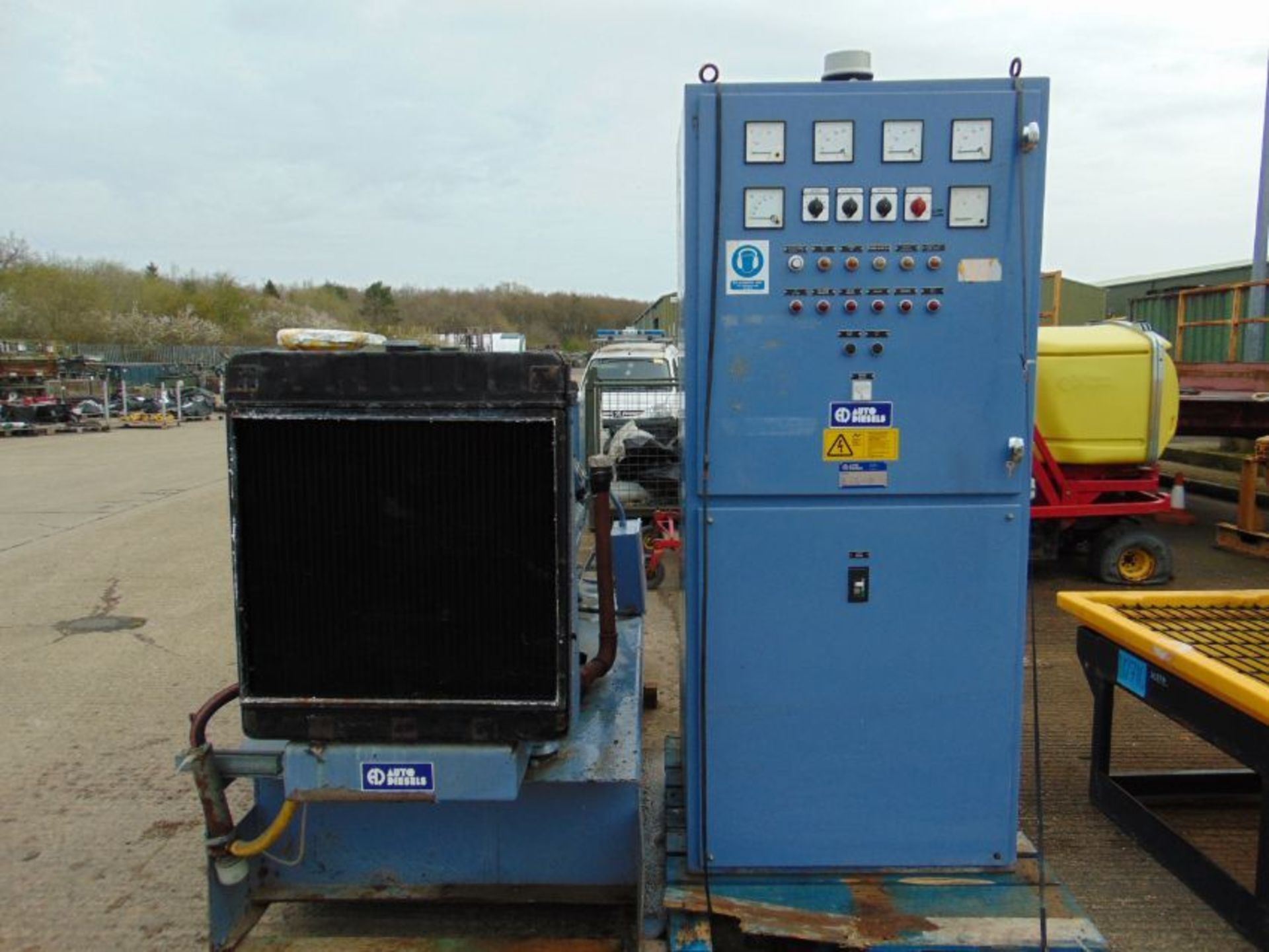 Auto Diesel 85 KVA 68 Kw 3 Phase 415/240V Standby Automatic Mains Faliure Generator ONLY 807 HOURS! - Image 14 of 20