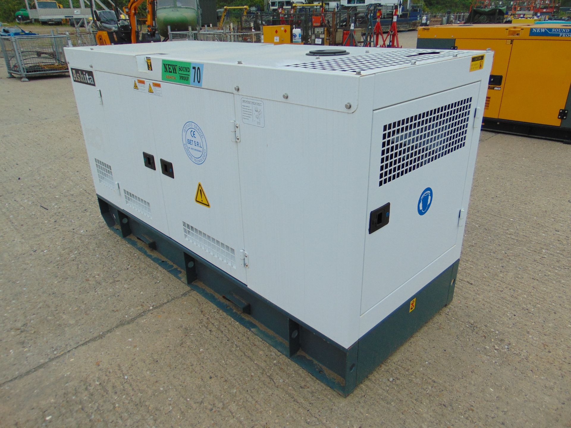 2022 UNISSUED 70 KVA 3 Phase Silent Diesel Generator Set - Image 3 of 18