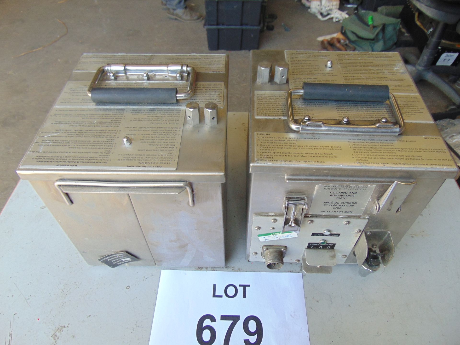 2 x Unissued Cooking and Boiling Unit (CBU) UK & Nato Issue - Image 5 of 6