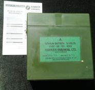 MoD Lithium Battery 18v Hawker Eternacell NSN # 6135 99 795 4350 x 60