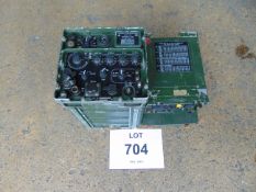 Clansman RT321 HF Transmitter/Receiver c/w Tuner unit and base