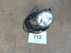 AFV Vehicle Spot Lamp c/w Lead and Mount etc