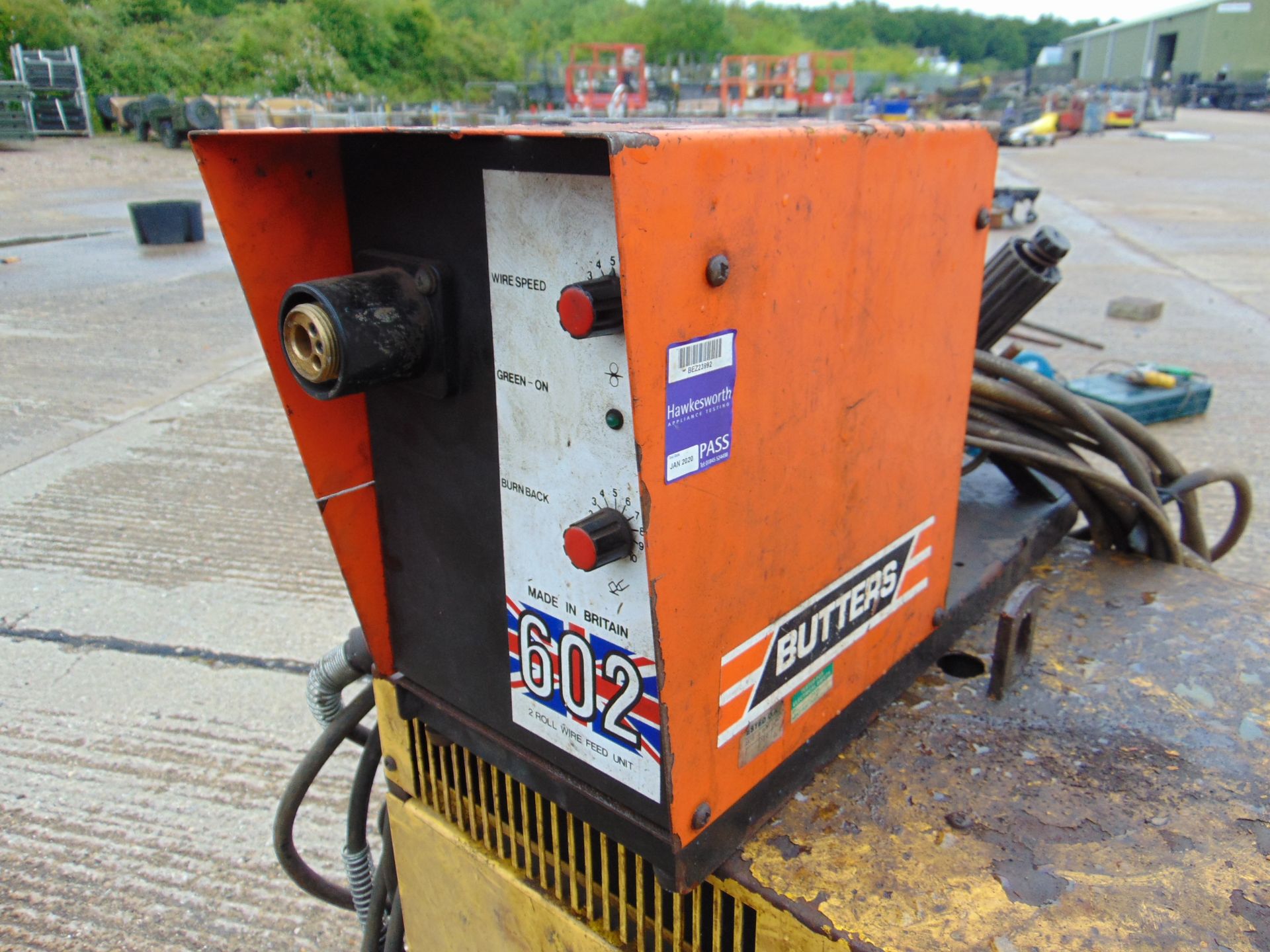 ESAB LAG 315 Mig Welder with Butters 2 Roll Wire Feed Unit - Image 6 of 11