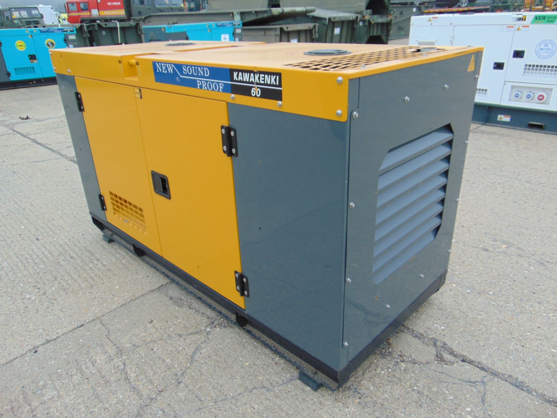 2022 UNISSUED 60 KVA 3 Phase Silent Diesel Generator Set - Image 3 of 17