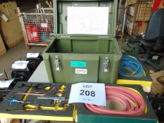 Unissued Oxy - Acetylene Gas cutting and welding set from MoD in Transit case
