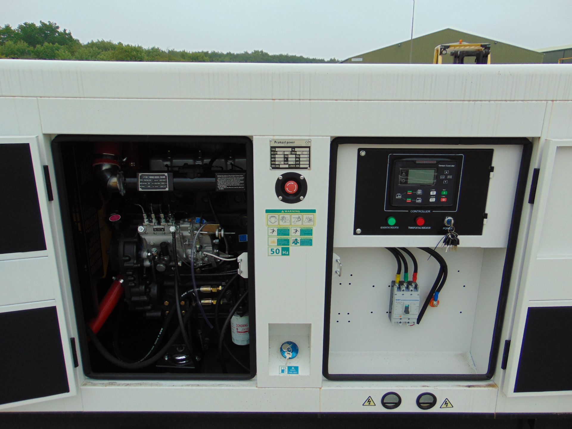 2021 UNISSUED 125 KVA 3 Phase Silent Diesel Generator Set - Image 7 of 15