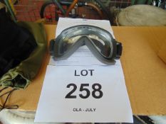 1 x Unissued SAS issue Parachutists Anti-Mist Goggles Manufactures by CAM LOCK (UK) Ltd
