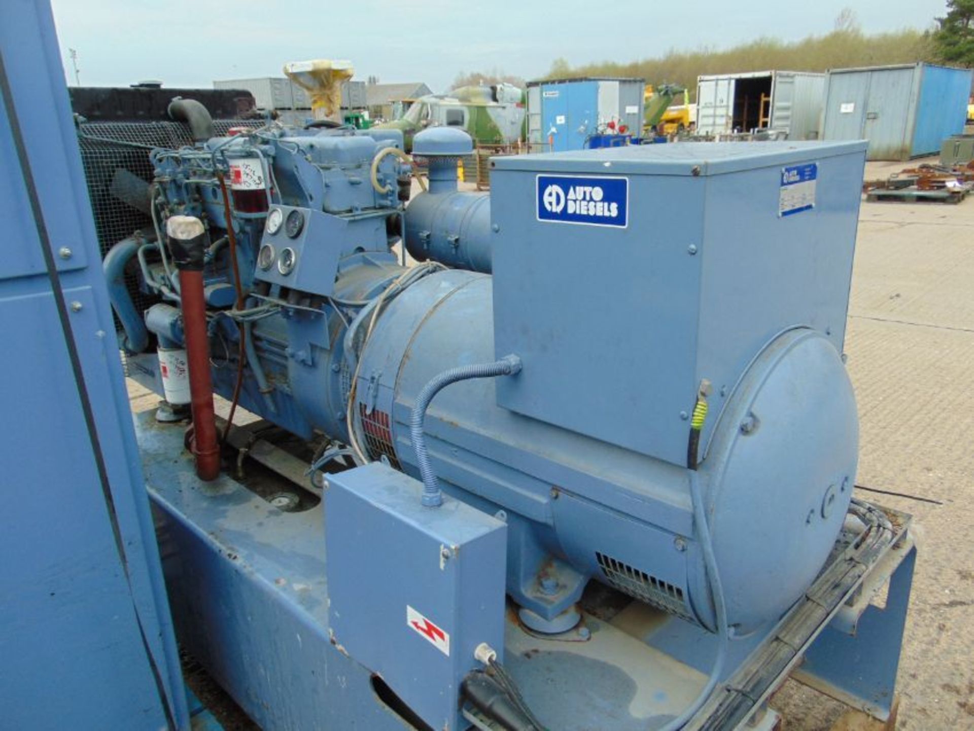 Auto Diesel 85 KVA 68 Kw 3 Phase 415/240V Standby Automatic Mains Faliure Generator ONLY 807 HOURS! - Image 6 of 20