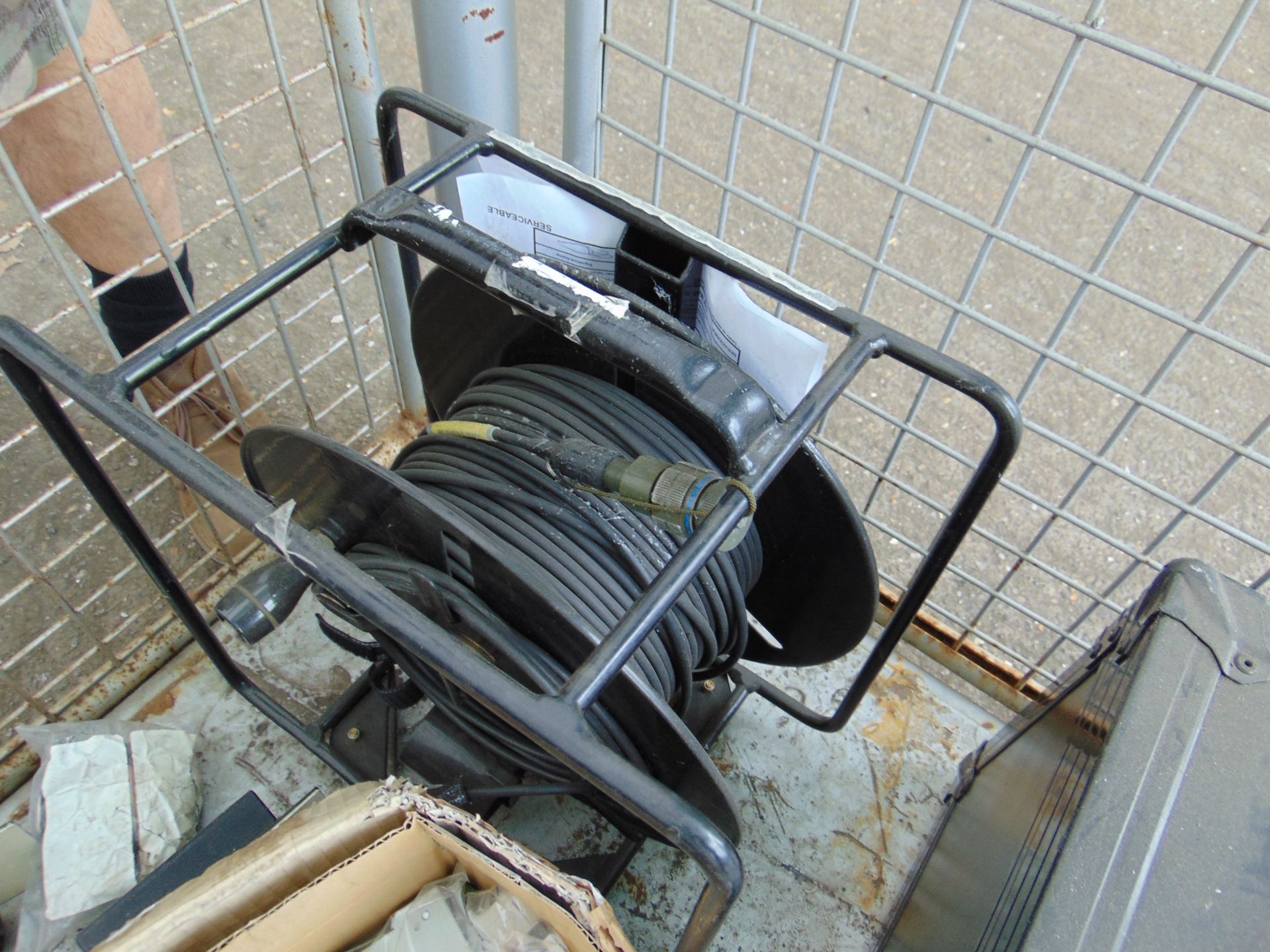 1x Stillage of Extension Leads, Cable Reel, Electrical eqpt etc - Image 4 of 6