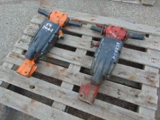 2x Chicago Pneumatic CP1210S Hydraulic Breakers
