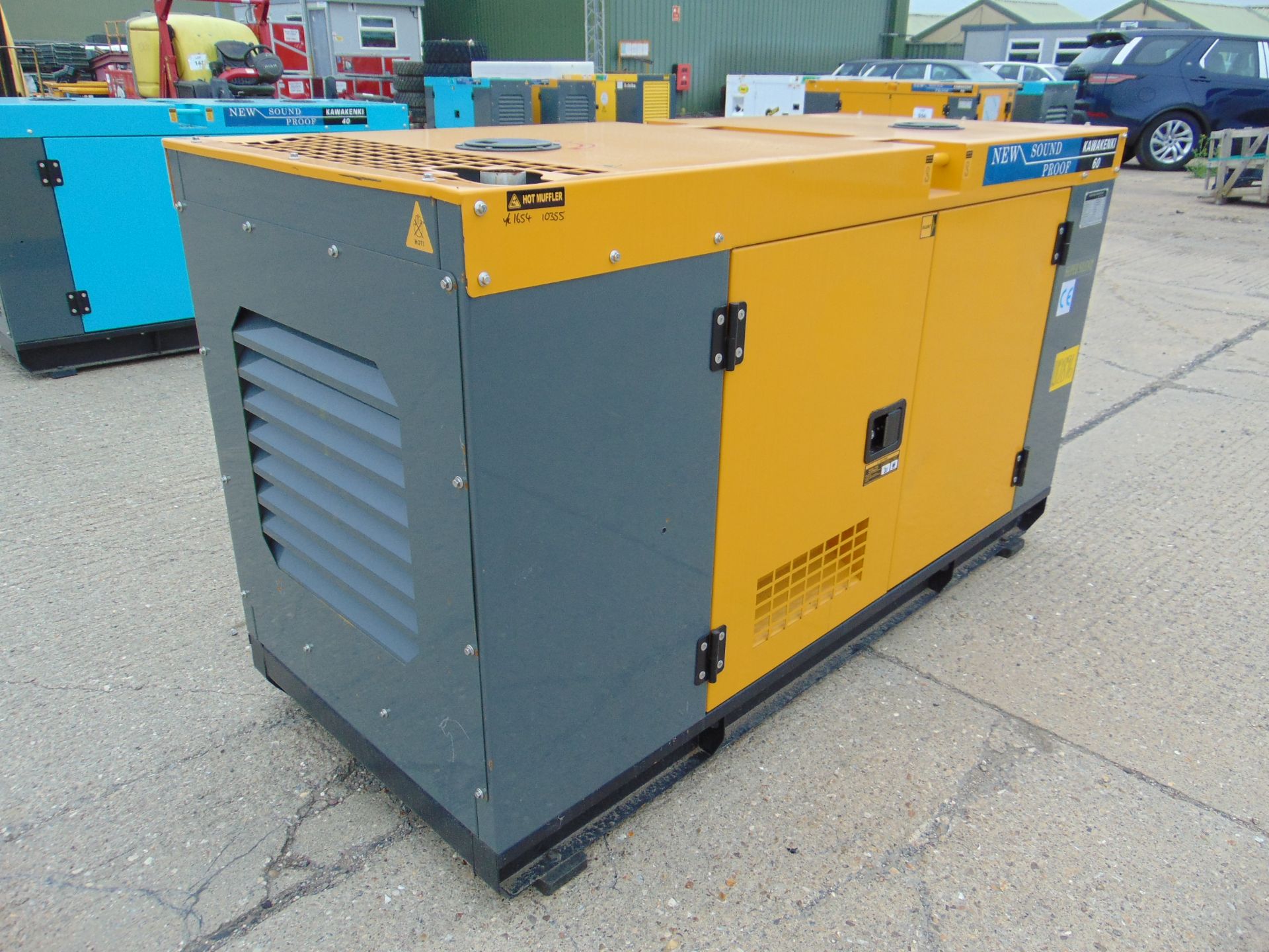 2022 UNISSUED 60 KVA 3 Phase Silent Diesel Generator Set - Image 2 of 17