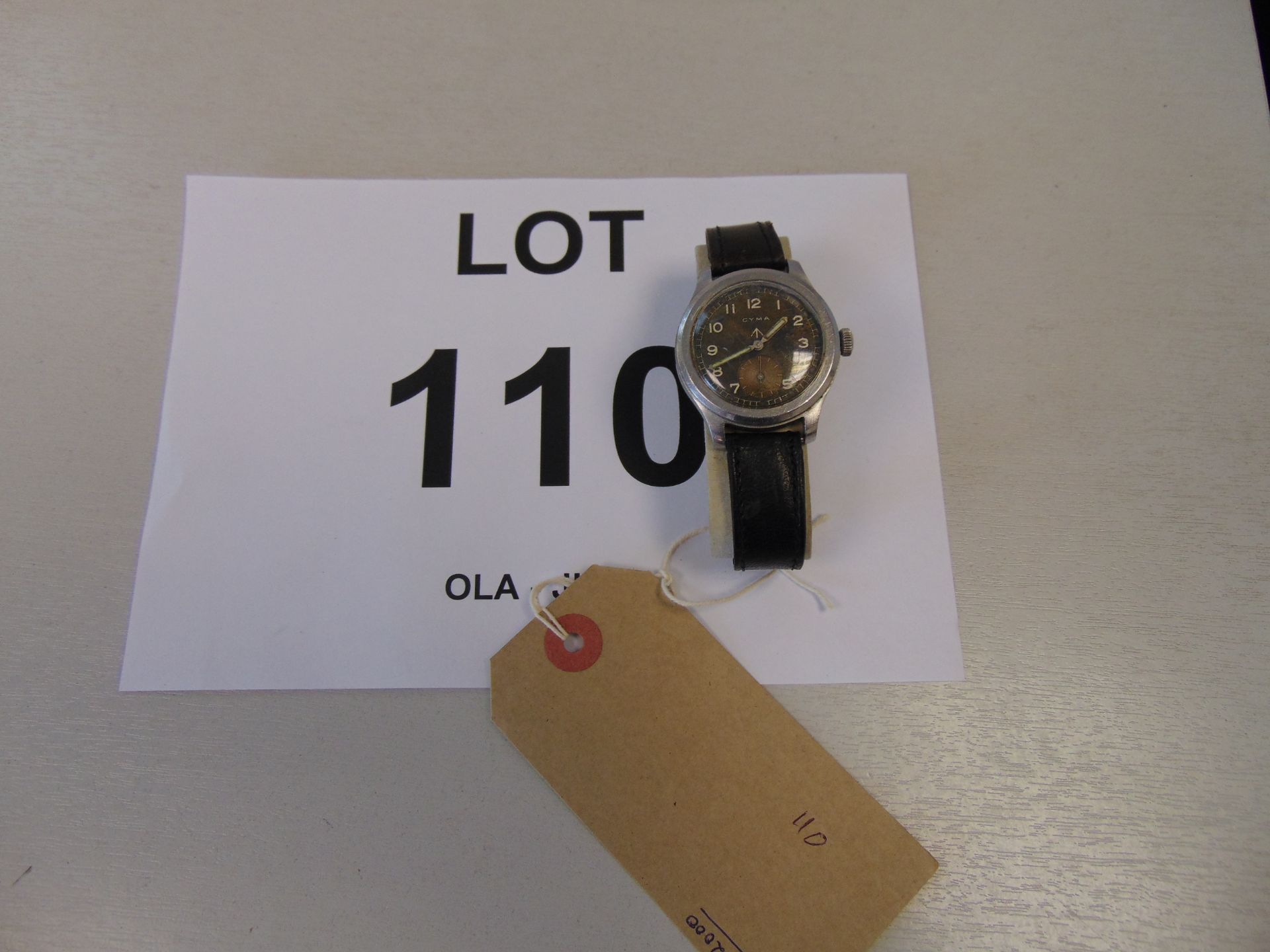 Very Rare original condition WWW CYMA P26905 WW2 British Military service watch in - Image 2 of 6