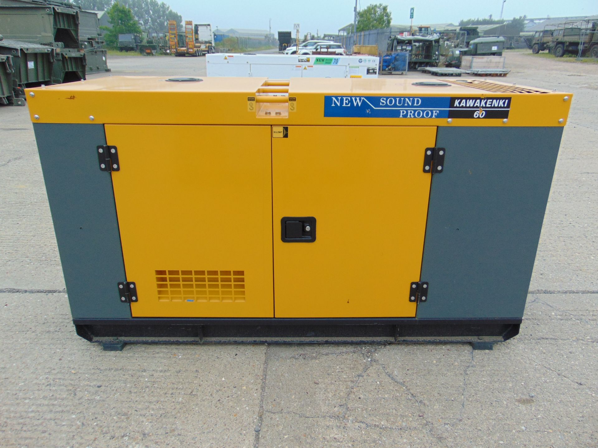 2022 UNISSUED 60 KVA 3 Phase Silent Diesel Generator Set - Image 4 of 17