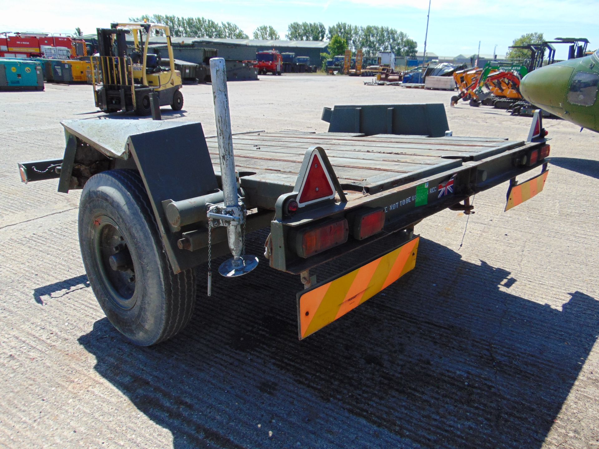 Reynolds Boughton Flat Bed 2.5t Cargo Trailer - Image 8 of 11