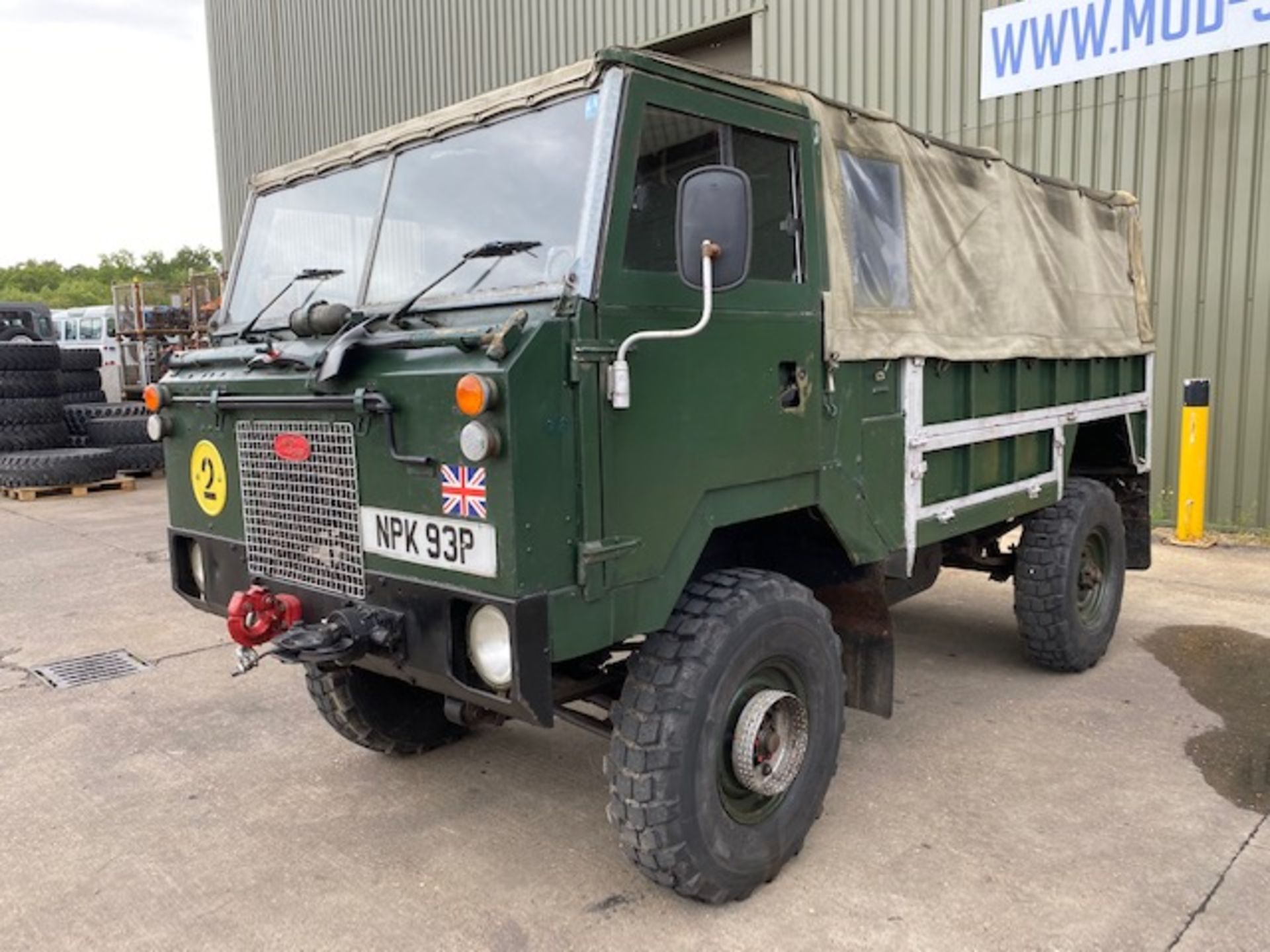 Land Rover 101" Forward Control V8 Soft Top with Fitted Winch ONLY 9,268 MILES! - Image 5 of 59