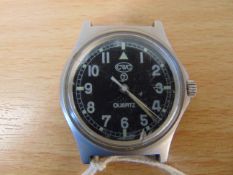 CWC 0552 Royal Marines / Navy issue service watch Nato No's, Date 1989