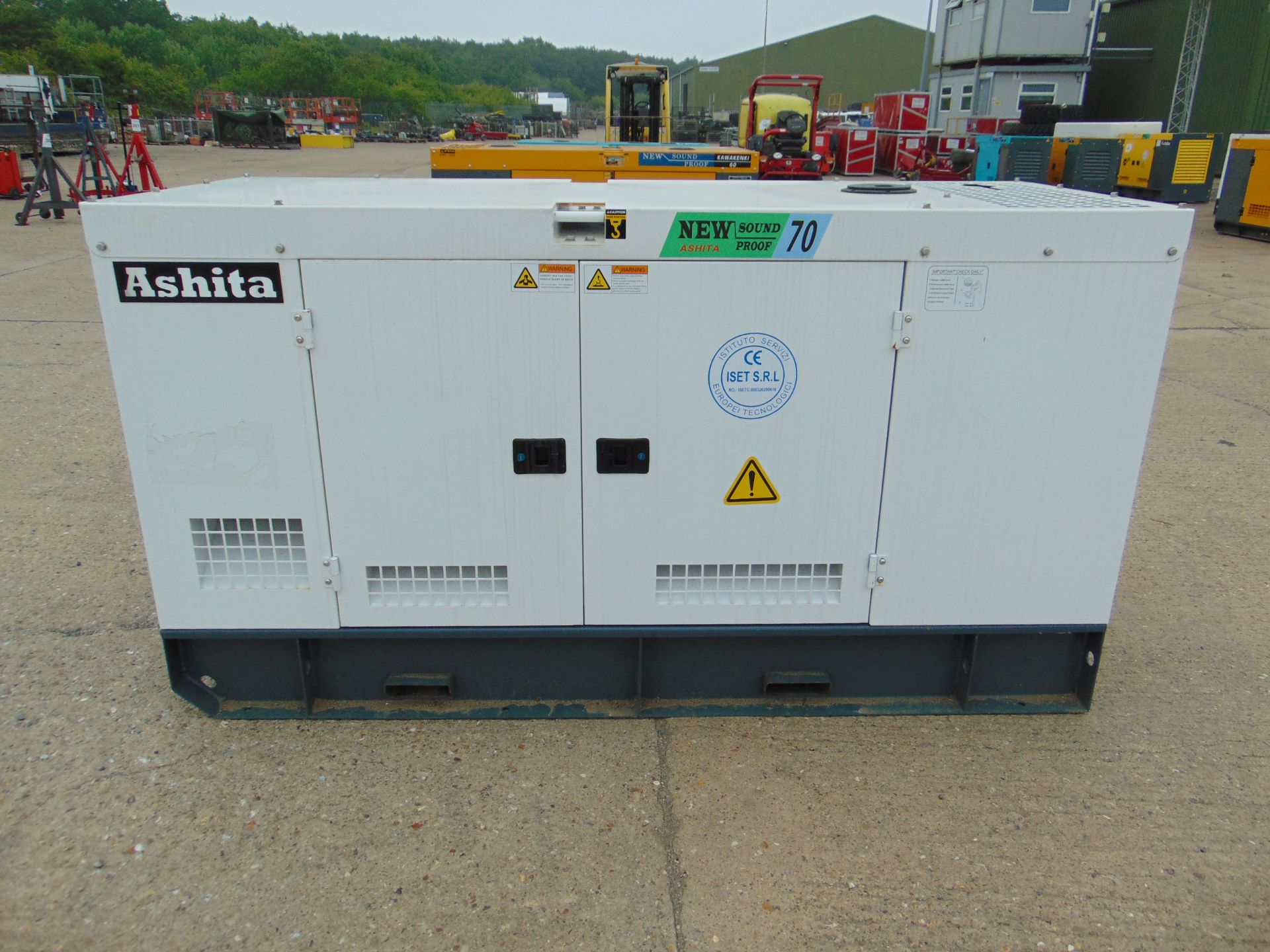 2022 UNISSUED 70 KVA 3 Phase Silent Diesel Generator Set - Image 4 of 18