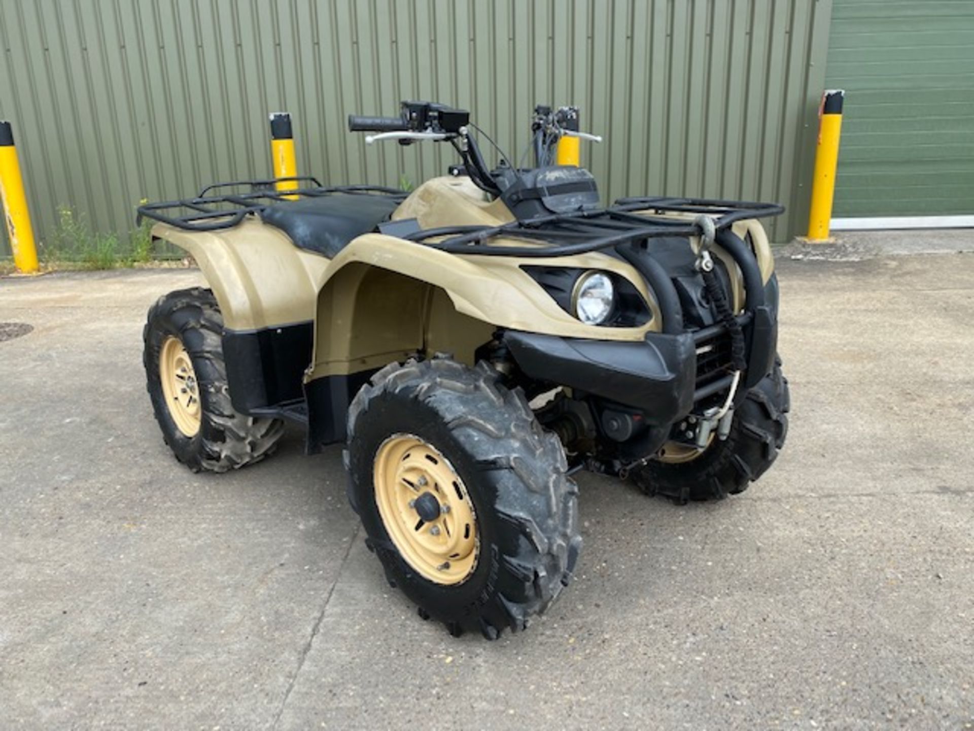 Military Specification Yamaha Grizzly 450 4 x 4 ATV Quad Bike ONLY 5,539Km!!!