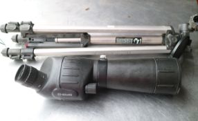 ZENNOX 20- 60x60 sniper spotting scope on tripod