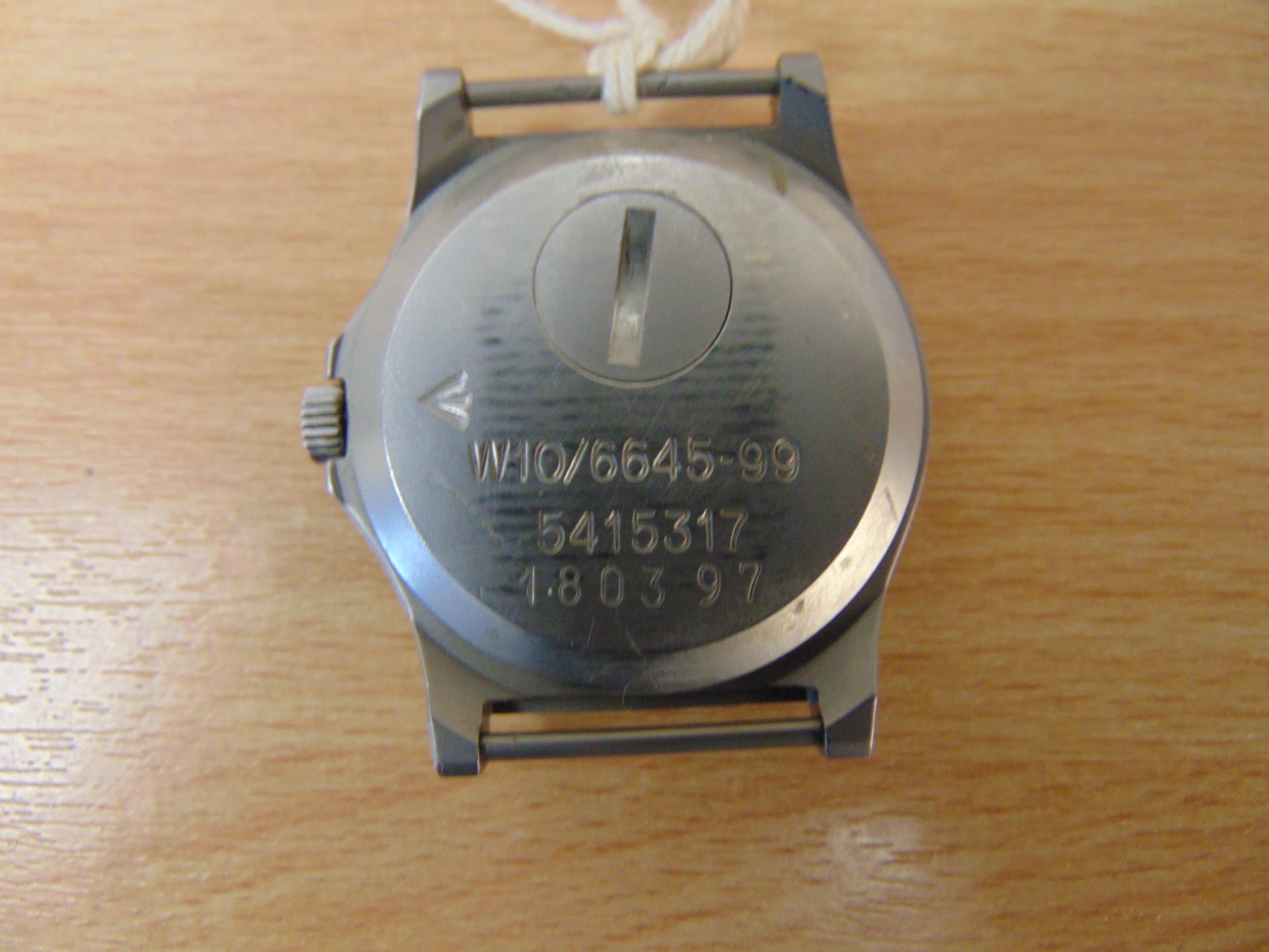 CWC British Army W10 Service Watch Nato Numbers, Dated 1997 - Bild 2 aus 3