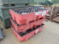 3 x Sealey Products DRP 12 Barrel Bunds
