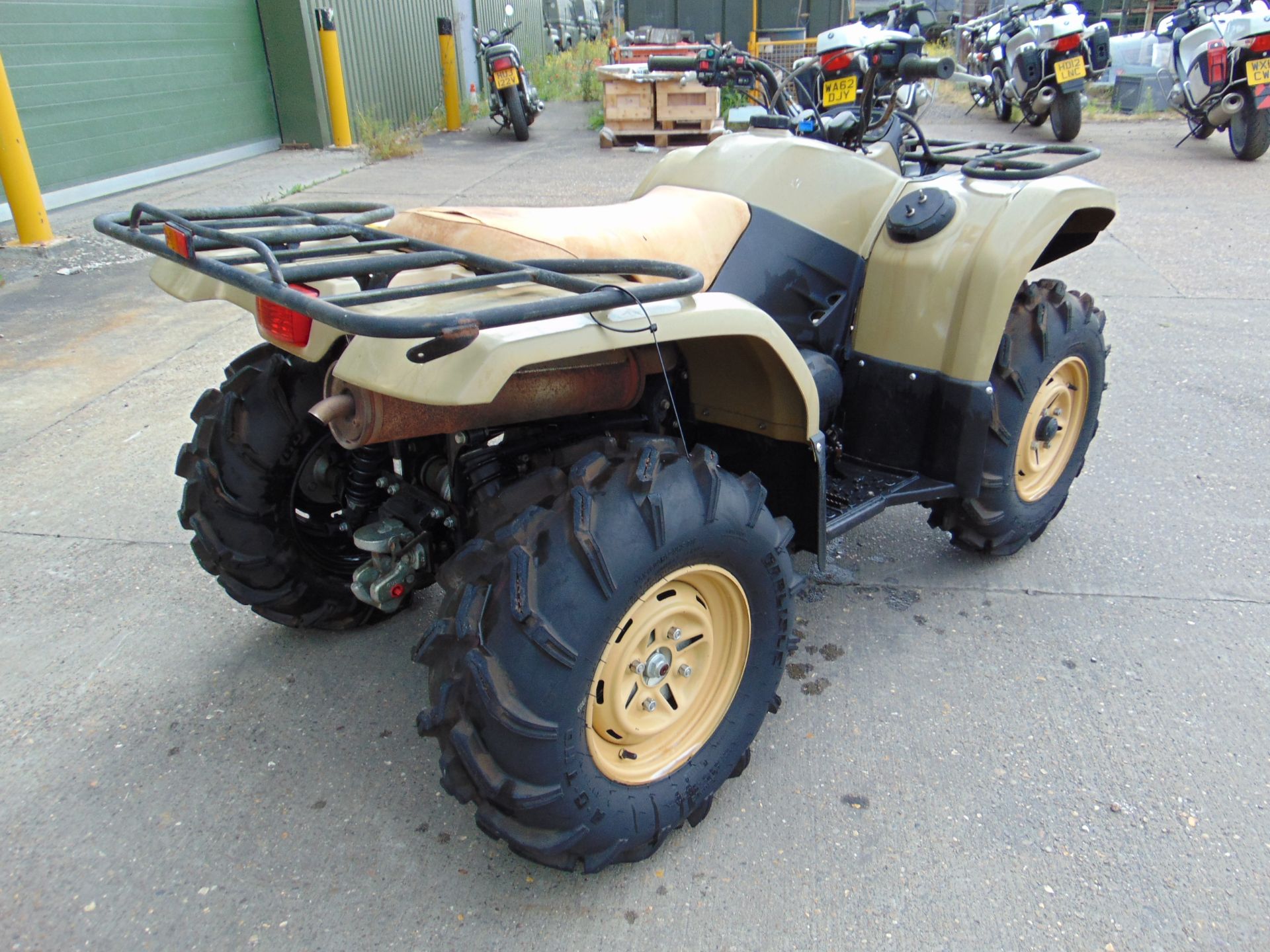 Military Specification Yamaha Grizzly 450 4 x 4 ATV Quad Bike ONLY 213 HOURS! - Image 6 of 18