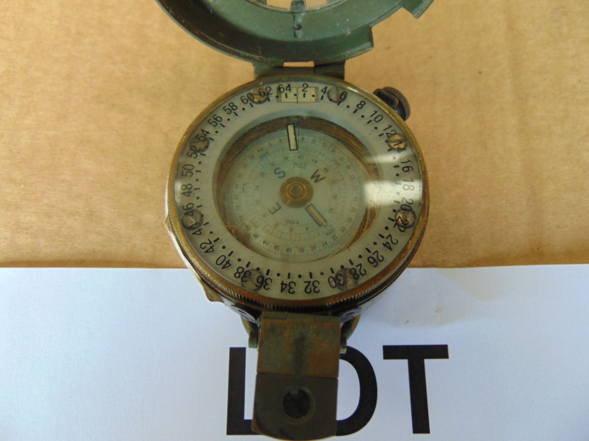 1 x Stanley London British Army issued Prismatic Marching Compass in Mils - Image 2 of 3