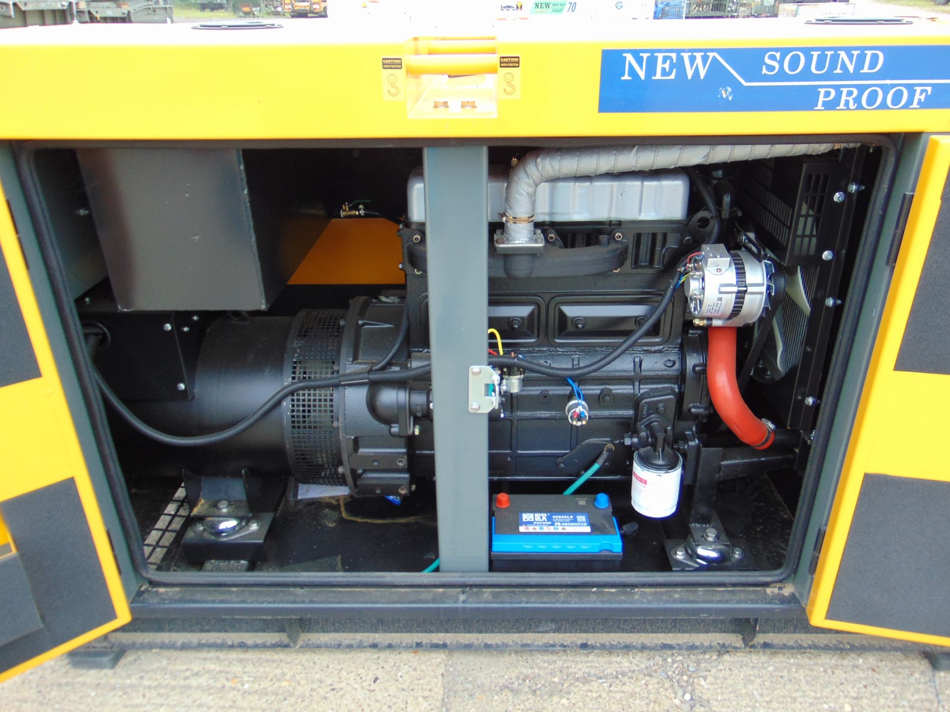2022 UNISSUED 60 KVA 3 Phase Silent Diesel Generator Set - Image 11 of 17