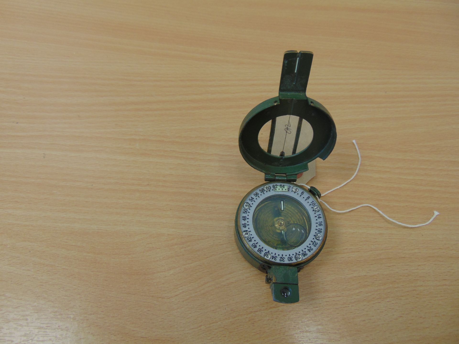 Stanley London Brass Army Prismatic Marching Compass - Image 2 of 3