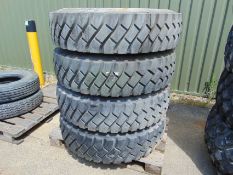 4x Goodyear G188A 12.00 R20 Tyres on 8 Stud Rims